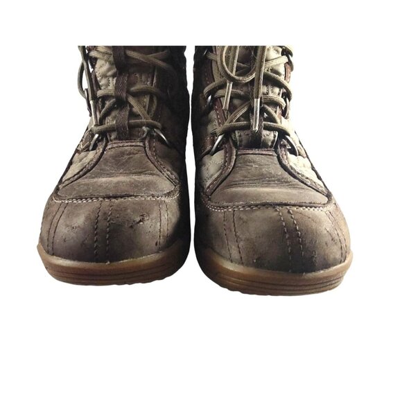 L.L. Bean Women's Snow Peak Size 10M Tek 2.5 Quilted Prima-loft Winter Boots - Picture 3 of 9